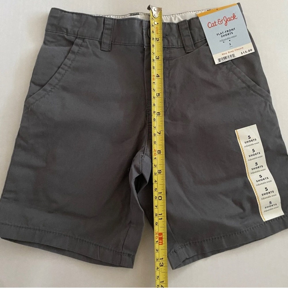 Cat and Jack Shorts Set Of 2 Adjustable Waist Easy Snap Closure HOST PICK - Picture 9 of 9